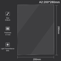 Пленка FEP для ANYCUBIC Photon Mono X, запчасти для принтера Elegoo Saturn, 2 шт.