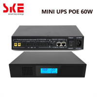 Портативный аккумулятор SKE Mini DC UPS POE 60 Вт, резервное бесперебойное питание, UPS Выход постоянного тока 9 в 12 В POE 15 В/24 В 8*2200 мАч, батарея