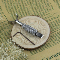Сделай Сам Регулируемый шарнирный кожаный инструмент ручной работы вращающийся нож для резьбы лезвие