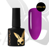 CHICAPILIT Гель лак для ногтей маникюра COCKTAIL CARD Purple Unicorn