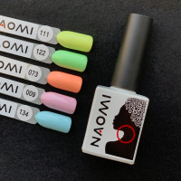 NAOMI Набор гель-лаков для ногтей, маникюра №03, 10мл*5шт