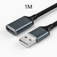 USB кабель-удлинитель для компьютера USB диск Мышь Клавиатура удлинитель Кабель для передачи данных 2,0 кабель-удлинитель плетение