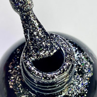 RUPRO Гель-лак с глиттером с блесками прозрачный, 10мл