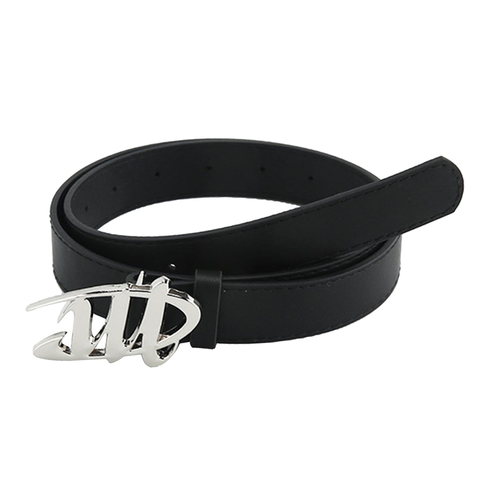 Ladies Rivet Belt Rivet Jeans Belt with Rhinestones, Punk Gothic Leather Belt