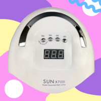 Лампа Sun X7 MAX. Лампа для сушки ногтей (маникюра), 150W