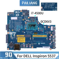 Материнская плата для ноутбука DELL Inspiron 5537 i7-4500U 0CD6V3 LA-9982P SR16Z DDR3