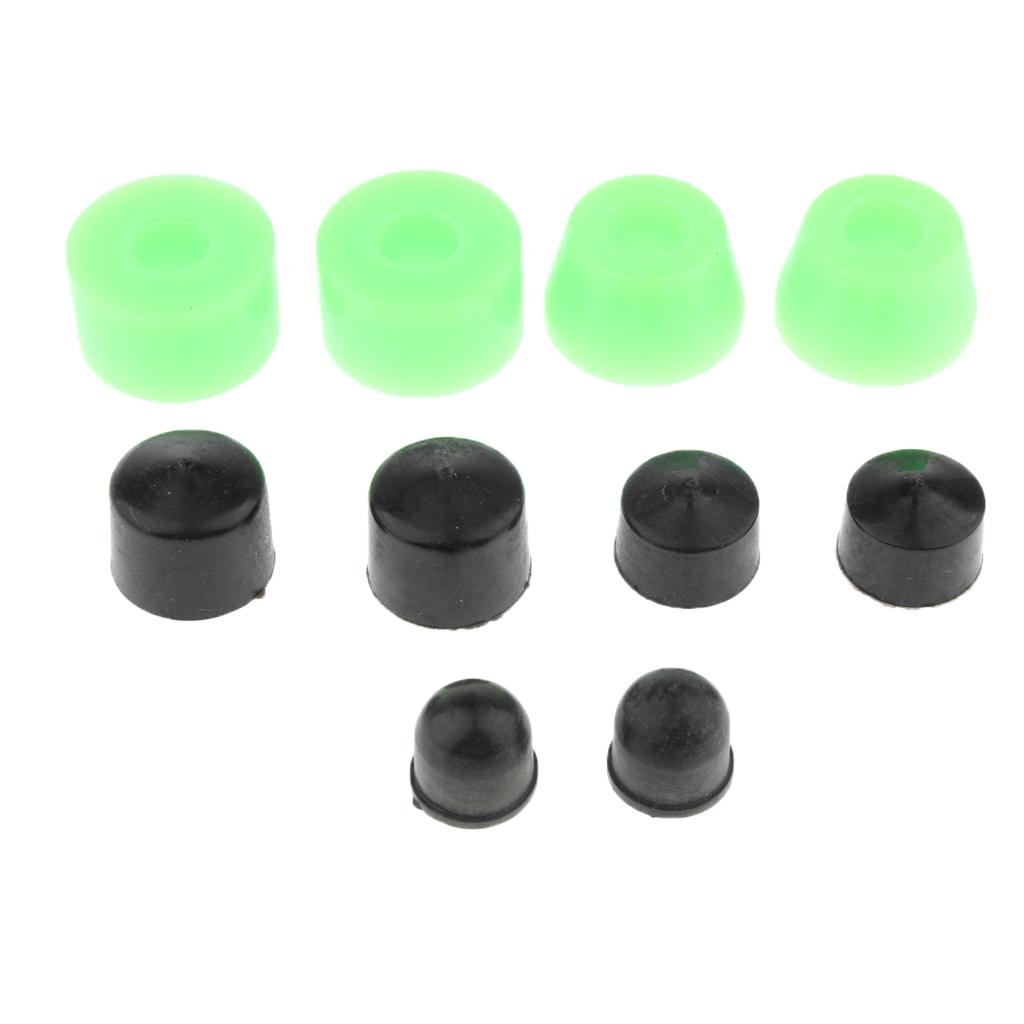 10pcs Skateboard Truck Cups Bushing Longboard Cruiser Parts Skate Board Accessories