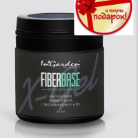 In'Garden Ингарден Каучуковая файбер база с витаминами Е и В5 FIBER clear, 30 мл