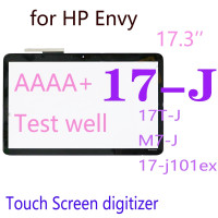 Дигитайзер AAAAA + 17,3 дюйма для HP Envy 17-J 17T-J M7-J 17-J101EX TCP17F92V1.0, сенсорный экран, дигитайзер, внешняя Передняя стеклянная панель