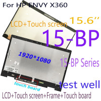 Сенсорный ЖК-дисплей 15,6 дюйма для HP ENVY X360 15-BP 15-BP, запасной ЖК-дисплей