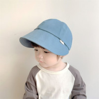 Панама детская с мультяшным куполом, однотонная Панама, дышащая шапка от солнца, для мальчиков и девочек, весна-лето