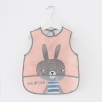 Фартук с рукавами для рисования, нагрудники для еды, водонепроницаемый нагрудник, подарок для кормления ребенка, симпатичная мультяшная детская цветная длинная бандана для младенцев