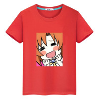 Футболка Higurashi с принтом «когда они плачут», футболка Rena Ryuuguu с графическим принтом, футболки для мальчиков и девочек из 100% хлопка, милая детская мягкая футболка