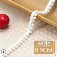 1 ярдов/партия , вышитое бисером кружево, лента , тесьма, кружевная ткань, отделка вышитым воротником, африканские хлопковые кружевные ткани , сетчатый шнур для шитья