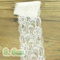 1 ярдов, отделка из хлопкового кружева для домашней работы, Свадебное кружево 6-9 см, кружевная ткань ручной работы, аксессуары для одежды DIY