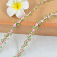 Лента кружевная для украшений «сделай сам», многофункциональная декоративная сетчатая шкатулка с цветами, Подарочная коробка для украшений, аксессуары для одежды