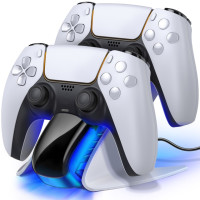 Двойное быстрое зарядное устройство для контроллера PS5, 5 В/3 А, Type-C
