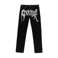 Revenge Embroidered jeans 萬針繡牛仔褲經典黑