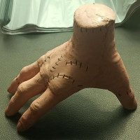 Костюм для косплея из 2 предметов, черная полосатая кофта и платье