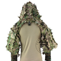 Тактический Костюм Ghillie с дышащим капюшоном Ghillie Viper с 3D полосками