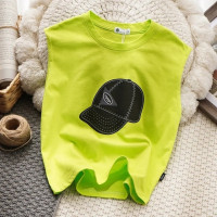 Футболка для мальчиков-подростков, хлопковая майка, Новинка лета 2023, Детская футболка без рукавов, тонкий топ для мальчиков, Свитшот