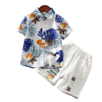 Летний костюм для девочек, новинка 2023, Детский комплект из 2 предметов с коротким рукавом и свободными шортами с принтом, милая одежда для подростков 6, 8, 10, 12, 14