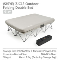 Naturehike новая уличная Складная двойная кровать для воздушной палатки, портативная надувная кровать, двойная широкая кровать для кемпинга, походов