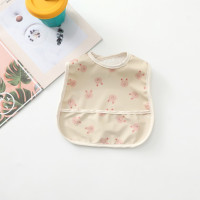 Милые детские нагрудники, водонепроницаемый фартук с длинным рукавом, детский нагрудник для кормления, нагрудник с заусенцами, мягкая одежда для малышей с рисунком, бандана, нагрудники