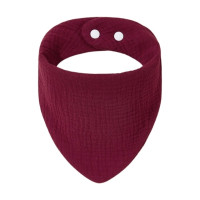 Детский слюнявчик, мягкий дышащий слюнявчик, однотонный хлопковый слюнявчик, ткань для детской одежды, детский шейный шарф, товары для кормления