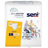 SENI Впитывающие трусы для взрослых Seni ACTIVE NORMAL Large (обхват 100-135 см), 30 шт