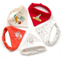 5 шт./комплект, хлопковые нагрудники для новорожденных