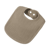 Воздухопроницаемый детский нагрудник, слюнявчик для новорожденных, 4-слойная хлопчатобумажная ткань с застежкой, детское полотенце для кормления