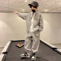 2 шт./комплект, осенне-весенний хлопковый костюм для мальчиков