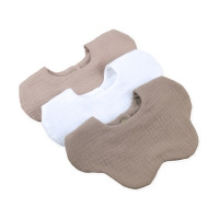 3 шт., детский хлопковый Слюнявчик