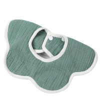 Цветной слюнявчик для малышей, супермягкий и абсорбирующий, для мальчиков и девочек, Слюнявчики на лето