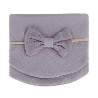 2 шт., детское газовое полотенце с бантом, 12,2x12,2 дюйма