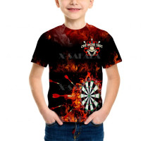 Спортивная футболка для мальчиков, с коротким рукавом, на возраст 2-8 лет