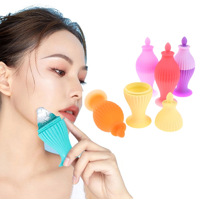 Silicone Ice Roller Eye Massager Cooling Face Skin Care Tool Cold Therapy For Muscle Spasm Muscle Remove Dark Circles Ice Roller