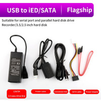 Адаптер 3 в 1 USB 3,0 2,0 к IDE SATA, преобразователь SATA 2,5 3,5 дюйма, SDD, жесткий диск HDD, адаптер, кабель для ПК, ноутбука, ноутбука