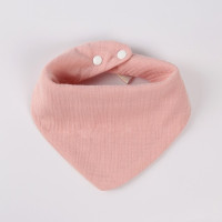 Нагрудники для новорожденных младенцев Слюнявчики однотонные хлопковые детские муслиновые Слюнявчики для мальчиков и девочек Слюнявчики тканевые шарфы аксессуары для кормления