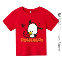 Футболка детская летняя с коротким рукавом и принтом Hello Kitty