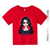 Модная летняя футболка для девочек, комплекты одежды для детей, женские спортивные футболки adдамс, комплекты одежды для малышей, пижамы