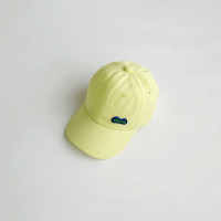 Детская бейсбольная кепка ярких цветов, летняя Регулируемая солнцезащитная Кепка для маленьких мальчиков и девочек, простые корейские Детские кепки