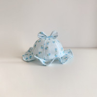 Панама для маленьких девочек, шляпа с простым цветочным рисунком, для детей 0-2 лет, весна-лето