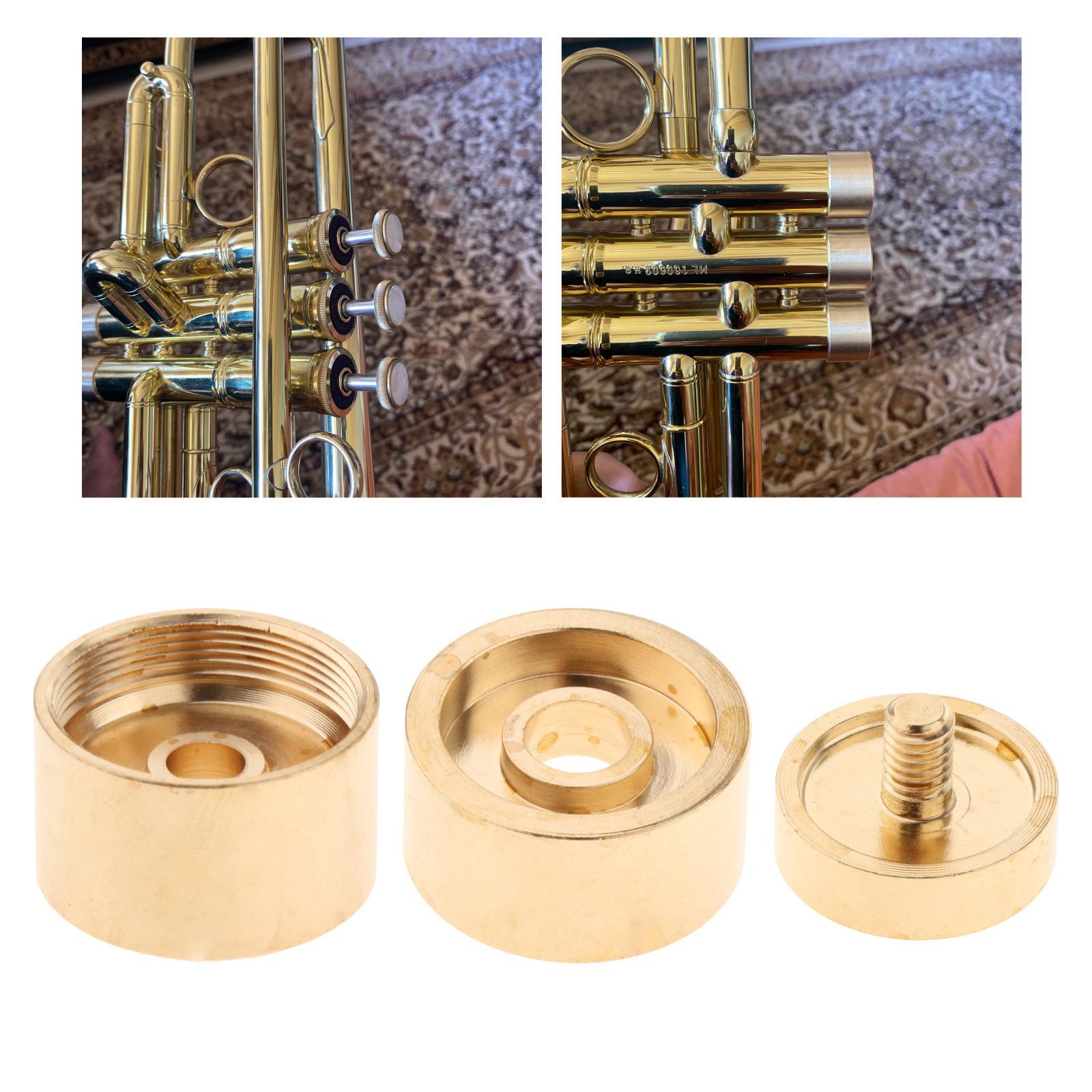 Trumpets Valve Cap Brass instrument Accessories Bach Cap for Replacement Parts Spare