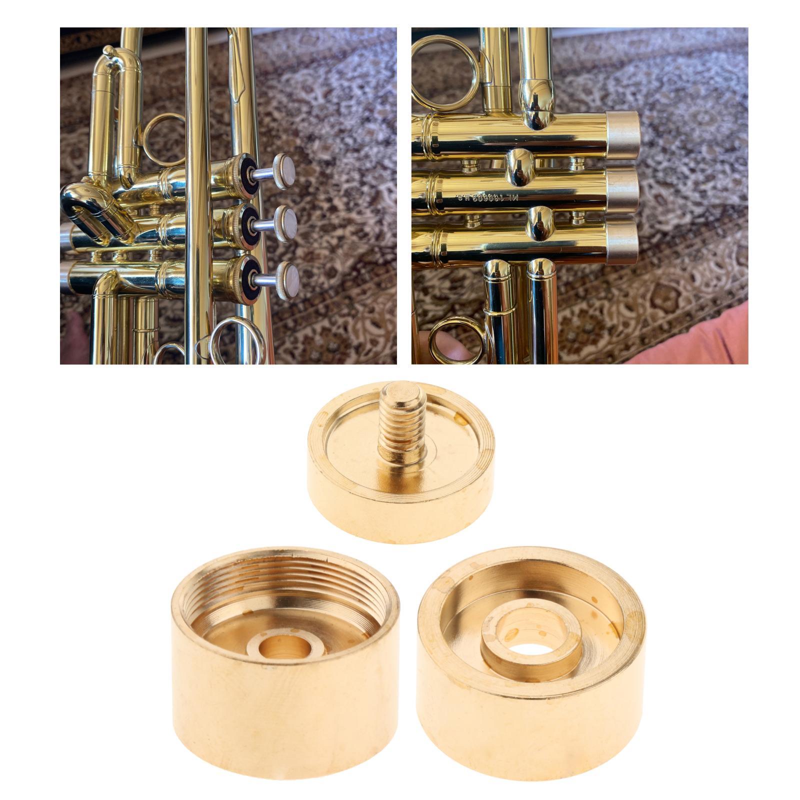 Trumpets Valve Cap Brass instrument Accessories Bach Cap for Replacement Parts Spare