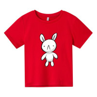 Футболка с рисунком манги меруко Чан Мико юцуя футболки с принтом милого кролика 100% хлопковая футболка с коротким рукавом топы для мальчиков и девочек