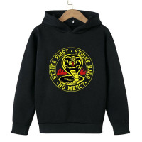 Женские толстовки большого размера для девочек, костюм кобры Кай, модные крутые толстовки для мальчиков, куртки, костюм с принтом, Повседневная Толстовка с длинным рукавом и брюки