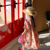 Одежда Brother and Sister 2023, летнее кружевное платье с принтом тюльпана или костюм из двух предметов для мальчиков, рубашка + шорты