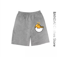 Футболка Sanrio детская с коротким рукавом для мальчиков и девочек, Повседневная рубашка с рисунком Хелло Китти из мультфильма Гудетама, на лето